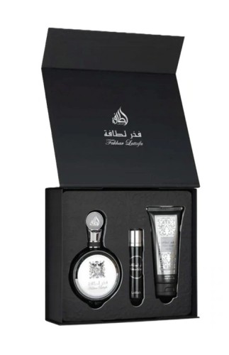 lattafa fakhar lattafa men woda perfumowana 100 ml   zestaw  