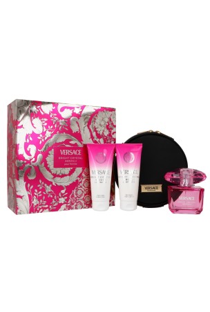 Zestaw Versace Bright Crystal Absolu Edp 90ml + Body Lotion 100ml + Shower Gel 100ml + Cosmetics Bag
