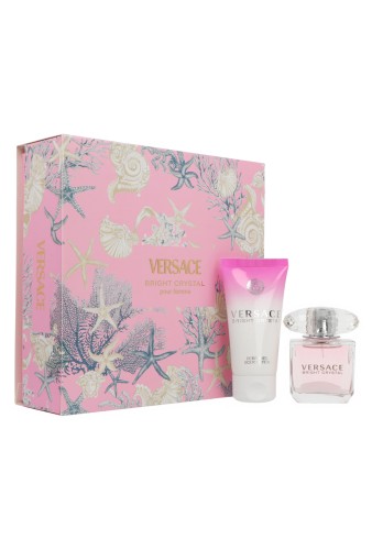 versace bright crystal woda toaletowa 30 ml   zestaw  