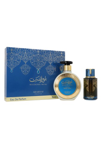 arabiyat blueberry musk woda perfumowana 100 ml   zestaw  