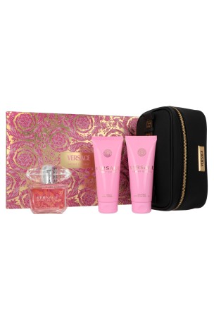 Zestaw Versace Bright Crystal Edt 90ml + Shower Gel 100ml + Body Lotion 100ml + Cosmetics Bag