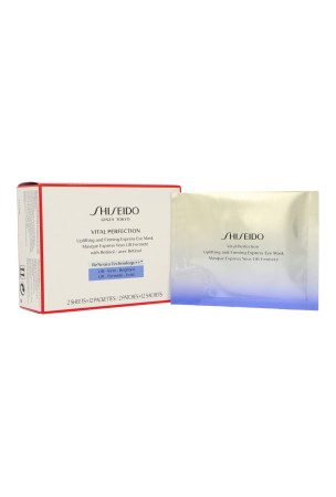 Zestaw Shiseido Vital Perfection Uplifting & Firming Express 2-Part Eye Mask x12