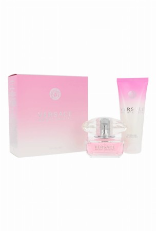Set Versace Bright Crystal Edt 50ml + Body Lotion 100ml